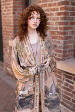 Load image into Gallery viewer, Friendship Love &amp;Truth Vintage Wash Opera Duster Kimono Robe