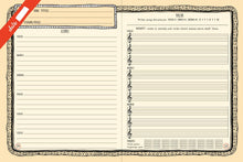 Load image into Gallery viewer, Songwriter's Journal