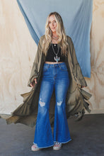 Load image into Gallery viewer, Layers Of Love Duster Kimono - Olive