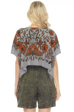 Load image into Gallery viewer, Luna Moth Scarf Crop Top