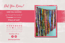 Load image into Gallery viewer, Saree Wall Hanging
