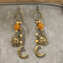 Load image into Gallery viewer, Celestial Bling Dangle Drop Earrings