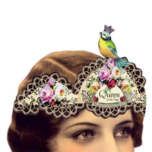 Load image into Gallery viewer, Greeting Card with Tiara, Queen of This Day, Songbird