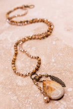 Load image into Gallery viewer, Meadow Necklace in Taupe Mix