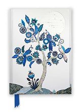 Load image into Gallery viewer, Alexandra Milton: Silver Tree of Life with Four White-throated Magpies (Foiled Journal) by