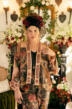 Load image into Gallery viewer, Courage Dear Heart Pixie Duster Crop Kimono w/ Sacred Heart