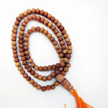 Load image into Gallery viewer, Sandalwood Mala -1 ,7MM
