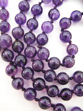 Load image into Gallery viewer, Knotted Amethyst Mala