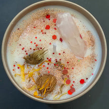 Load image into Gallery viewer, Solar Flare Crystal Candle | Soy Wax | Lime, Ginger &amp; Neroli