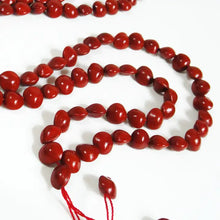 Load image into Gallery viewer, Red Heart Seed Mala