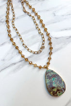 Load image into Gallery viewer, Sabrina Gold Short Necklace
