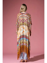 Load image into Gallery viewer, Cairo Fringe Kimono