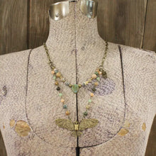 Load image into Gallery viewer, Spread Your Wings Owl Layered Necklace