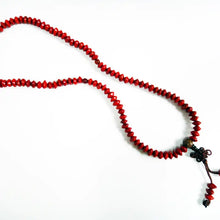 Load image into Gallery viewer, Red Rondal Seed Mala