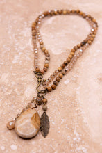 Load image into Gallery viewer, Meadow Necklace in Taupe Mix