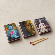 Load image into Gallery viewer, Buddha Mini Matchboxes
