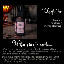 Load image into Gallery viewer, Grounding Ritual Spray • Crystal Infused • Witchcraft