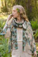Load image into Gallery viewer, Earth &amp; Sky Pixie Duster Cropped Kimono w/ Trees