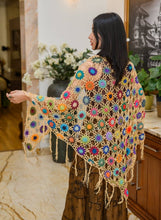 Load image into Gallery viewer, Wildflower Web Crochet Wrap