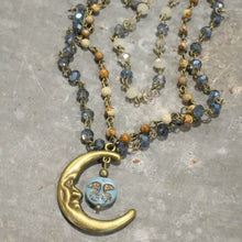 Load image into Gallery viewer, Over the Moon in Love with You Layered Necklace