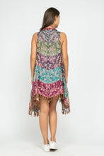 Load image into Gallery viewer, Savannah Thick Stitch Embroidered Vest