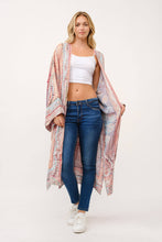 Load image into Gallery viewer, Anais Thick Stitch Embroidered Duster Tall Plus Size