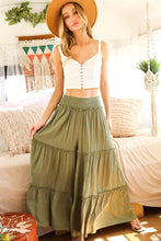 Load image into Gallery viewer, Maxi Tiered  Wide Leg Beach Palazzo Pants VP73052