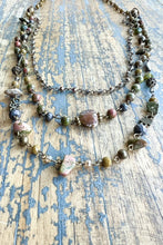 Load image into Gallery viewer, Medina Necklace Unakite