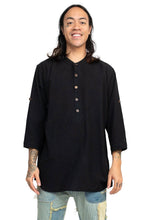 Load image into Gallery viewer, Homespun Henley 3/4 Sleeve Shirt