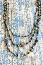 Load image into Gallery viewer, Medina Necklace Unakite