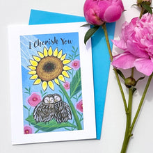 Load image into Gallery viewer, I Cherish You Card (Blank Inside)