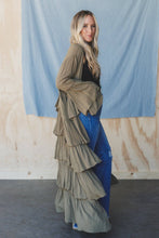 Load image into Gallery viewer, Layers Of Love Duster Kimono - Olive