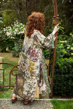 Load image into Gallery viewer, Love Grows Wild Opera Duster Kimono Robe w/ Bees