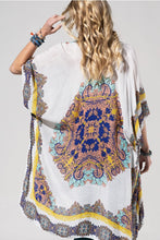Load image into Gallery viewer, Sunburst Mandala Kimono