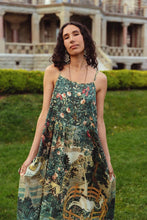 Load image into Gallery viewer, Wildheart Bohéme Long Maxi Slip Dress w/ Unicorn &amp; Castle