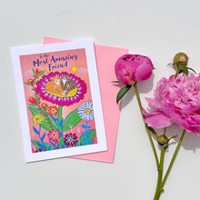 Load image into Gallery viewer, To The Most Amazing Friend Card (Blank Inside)
