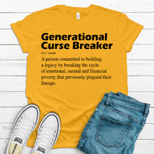Load image into Gallery viewer, Generational Curse Breaker Inspirational Faith T-Shirt