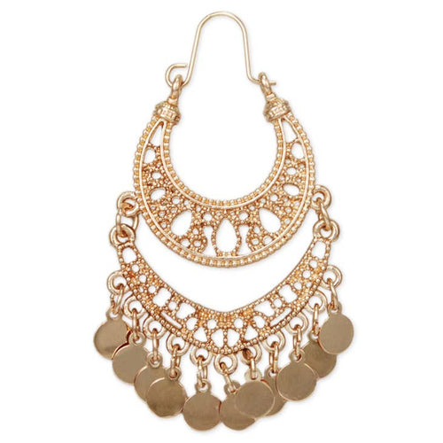 Layered Gold Hoop