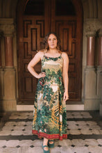 Load image into Gallery viewer, Wildheart Bohéme Long Maxi Slip Dress w/ Unicorn &amp; Castle