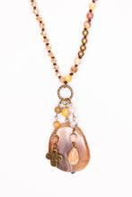 Load image into Gallery viewer, Gizelle Necklace in Taupe Mix