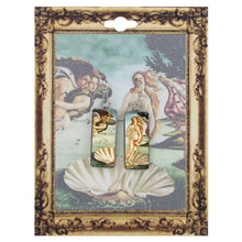 Load image into Gallery viewer, Venus Print Silver Bar Fine Art Earrings