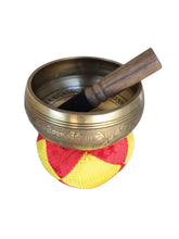 Load image into Gallery viewer, Mantra Singing Bowl Buddha Eyes