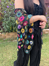 Load image into Gallery viewer, Wildflower Web Crochet Wrap