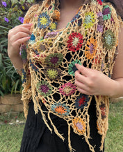 Load image into Gallery viewer, Wildflower Web Crochet Wrap