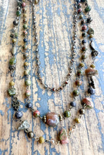 Load image into Gallery viewer, Medina Necklace Unakite