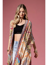 Load image into Gallery viewer, Cairo Fringe Kimono