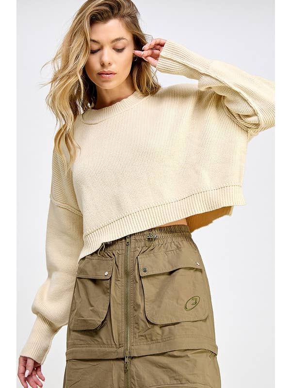 Easy Street Crop Pullover