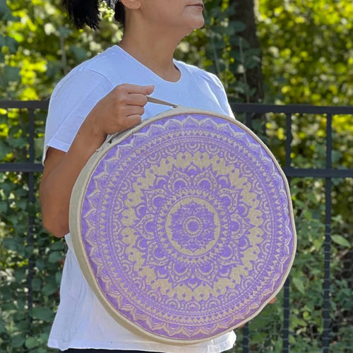Tibetan Meditation Cushion w/Bag