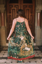 Load image into Gallery viewer, Wildheart Bohéme Long Maxi Slip Dress w/ Unicorn &amp; Castle