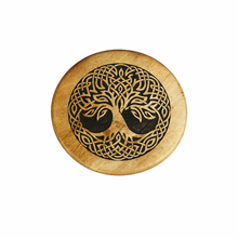 Load image into Gallery viewer, Wooden Altar Stool - Ancient Tree (6 x 4 in.)